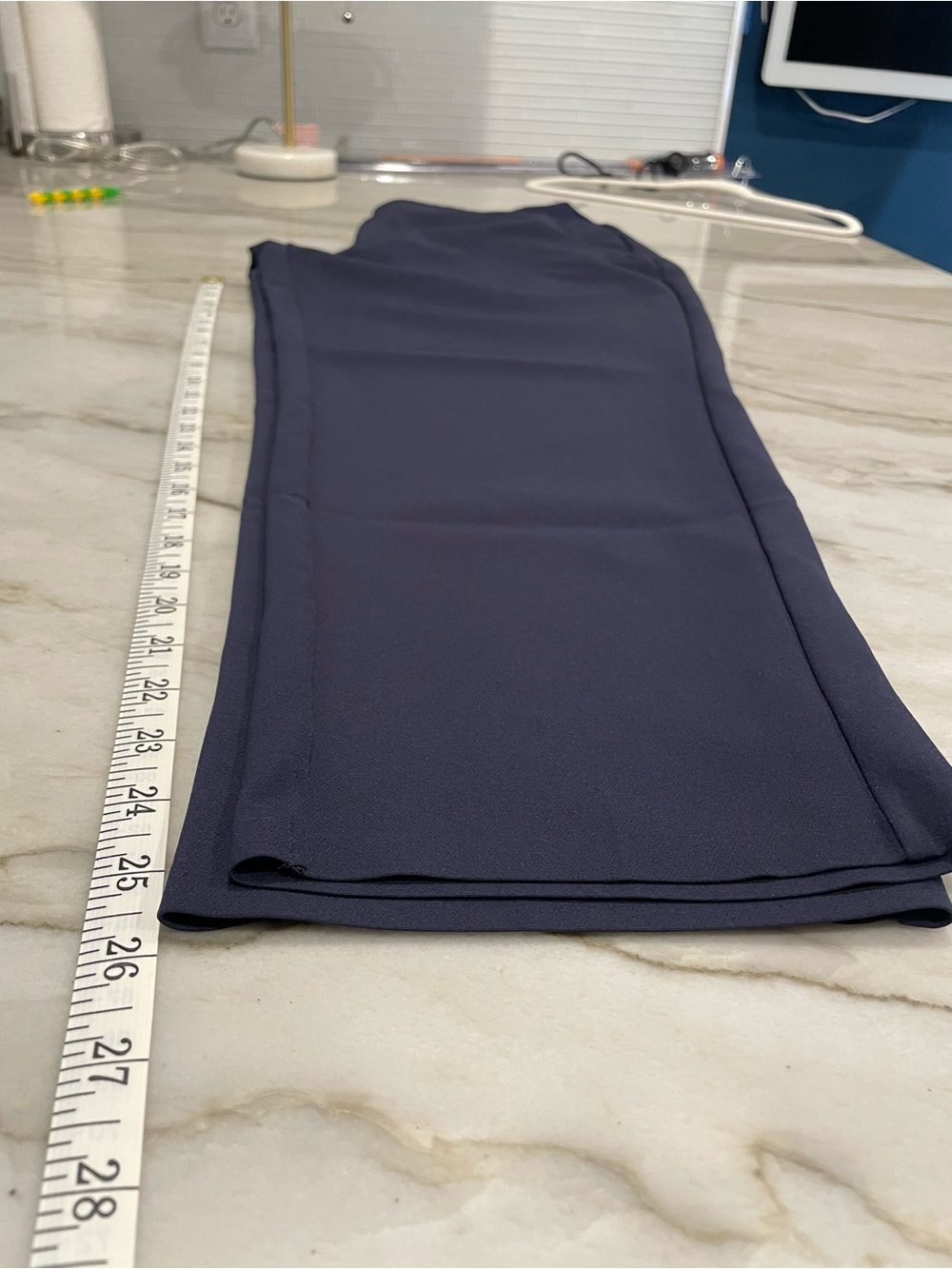 ATHLETA Endless Pant in NAVY size 12 Petite - Picture 7 of 11